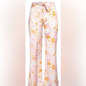 Maje Flower Pink Trousers